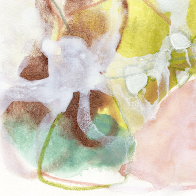 Verdigris Spring II by June Erica Vess - Wrapped Canvas Painting