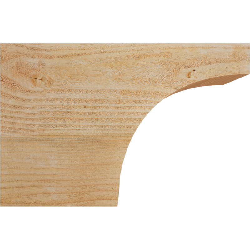 Queue de chevron Huntington, Sapin de Douglas, 12"H x 4"W x 18"L