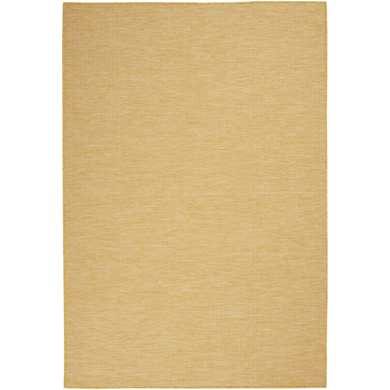 Tapis jaune Mital, Rectangle 5 pi x 7 pi