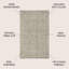 Tapis gris en jute tissé à la main Pata-235704972