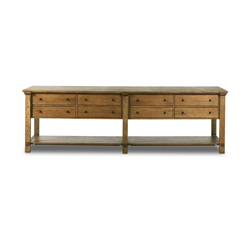 Gardendale Kitchen Island, Tan Oak Veneer