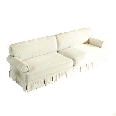 74" 3-Seater Cloud Couch,Oxford Fabric Sofa
