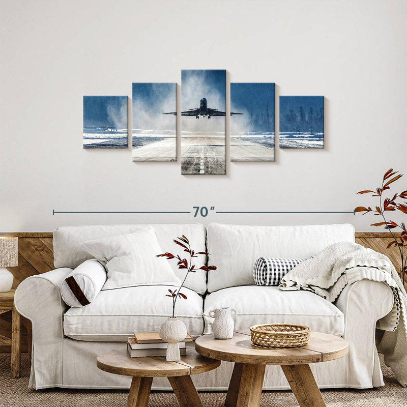 Mehar First Flight Plane, 24" H x 55" W