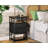 Wilko 2 Metal Drawer Nightstand-920038278