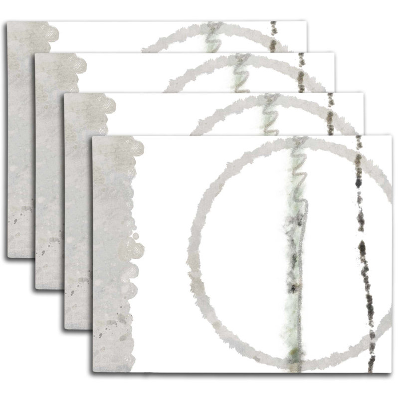 Napperon abstrait en polyester