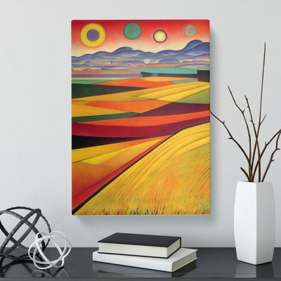 CAN-V0523-2860X Wheat Field Impressionism Vol.1 - Wrapped Canvas Print