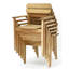 Charvi Stacking Patio Dining Armchair with Cushion