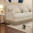 Deep Seat Modular Sofas, Chenille Contemporary Ottoman Set For Home