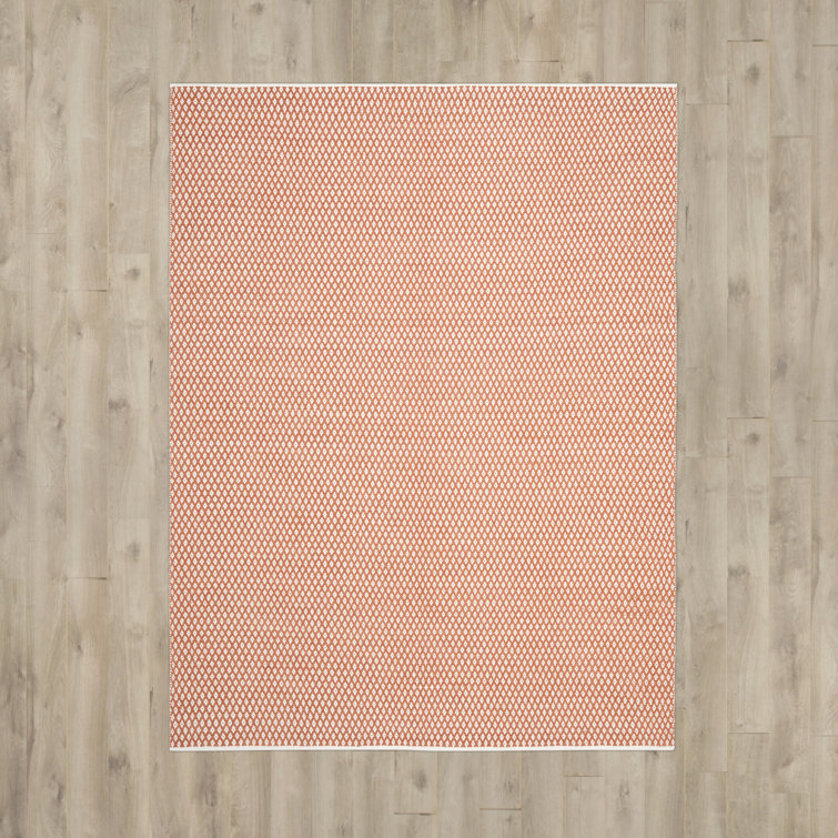 Mandeville Geometric Cotton Hand Woven Area Rug