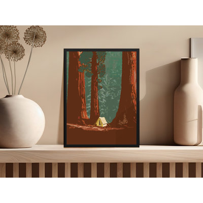 Conder Single Picture Frame Print