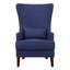 Kegan Accent Chair with Chrome Nails-2109471680
