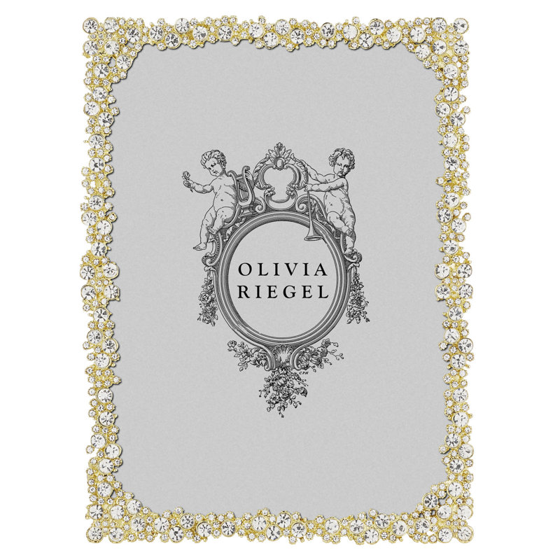 Princess Metal Picture Frame, 5" x 7", Gold
