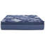 Matelas pleine grandeur à pochette en mousse à mémoire de forme de 14 pouces, housse souple, matelas bleu et multi avec mousse, tissu, roulé,-1304714861