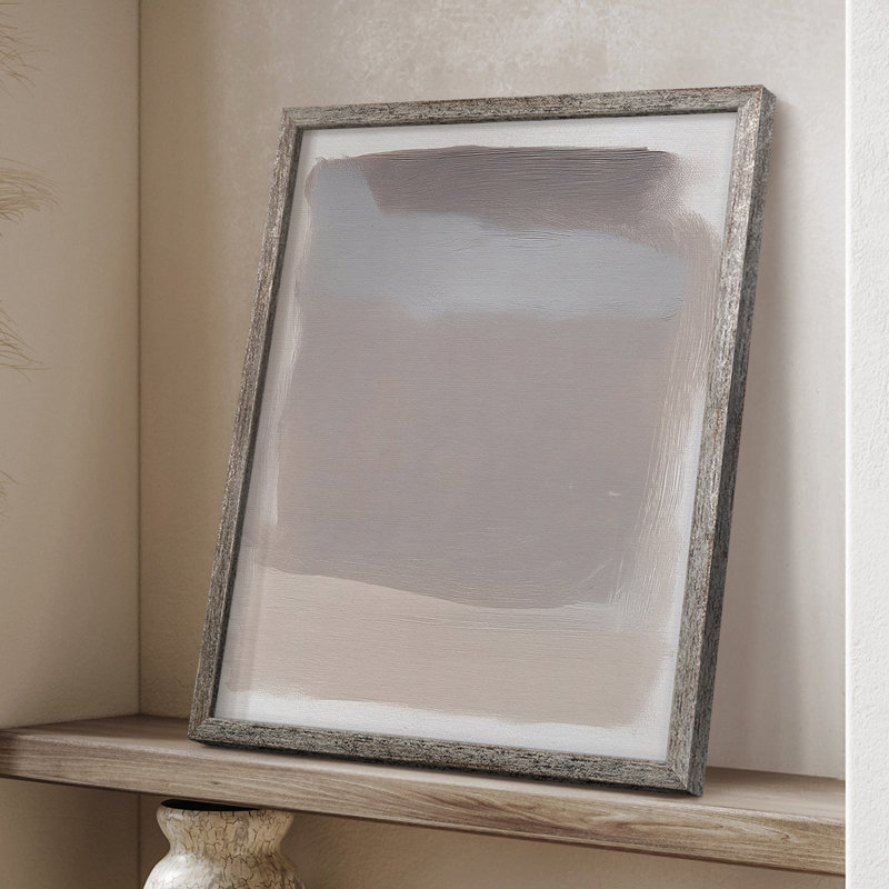 ABSTRACT Series DCCXLIII Framed Print - Solid Wood, 11" H x 9" W