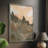 Hillside Walking Path II Framed Print - Solid Wood-1130534494