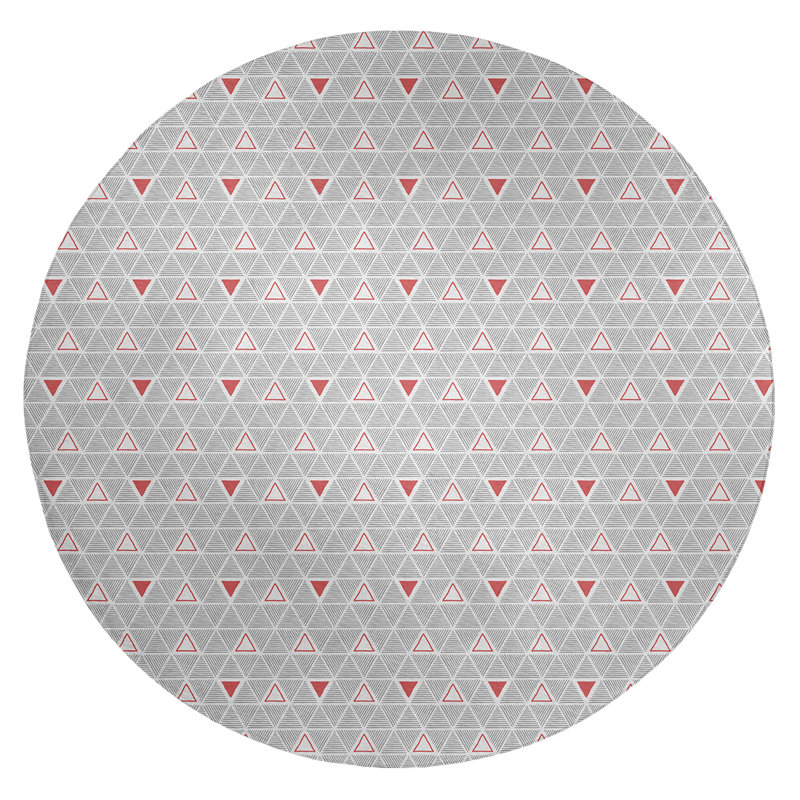 Chenille Geometric Indoor Rug, Runner 2'5" x 8'