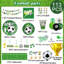 Football Party Supplies-113pcs Football Party Decorations&Football Tableware Set