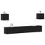 Unfinished Floating Entertainment Centre for TVs up to 88"-1855496108