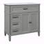 Armoire de salle de bain avec tiroirs-924718610