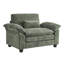 Chaise d'appoint rembourrée très large (ensemble de 2)-1139892019