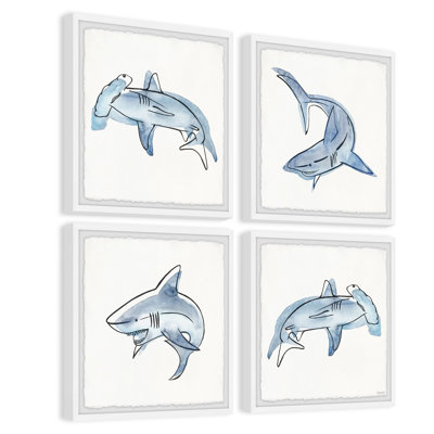 Carlson 4 Piece Framed Art Set