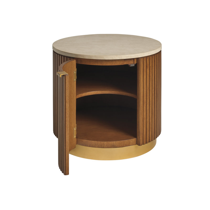 La Costa Marble End Table