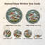 Panneau de vitrail Mushroom Forest - H 12 po-669471091