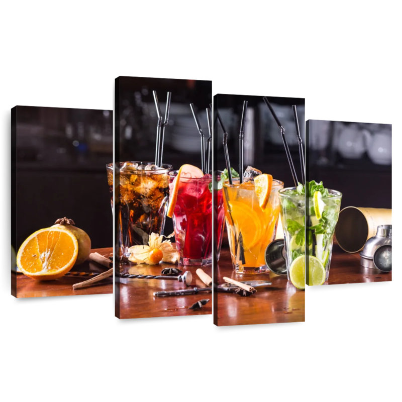 Sélection de cocktails Yarlin, H 22 po x l 36 po