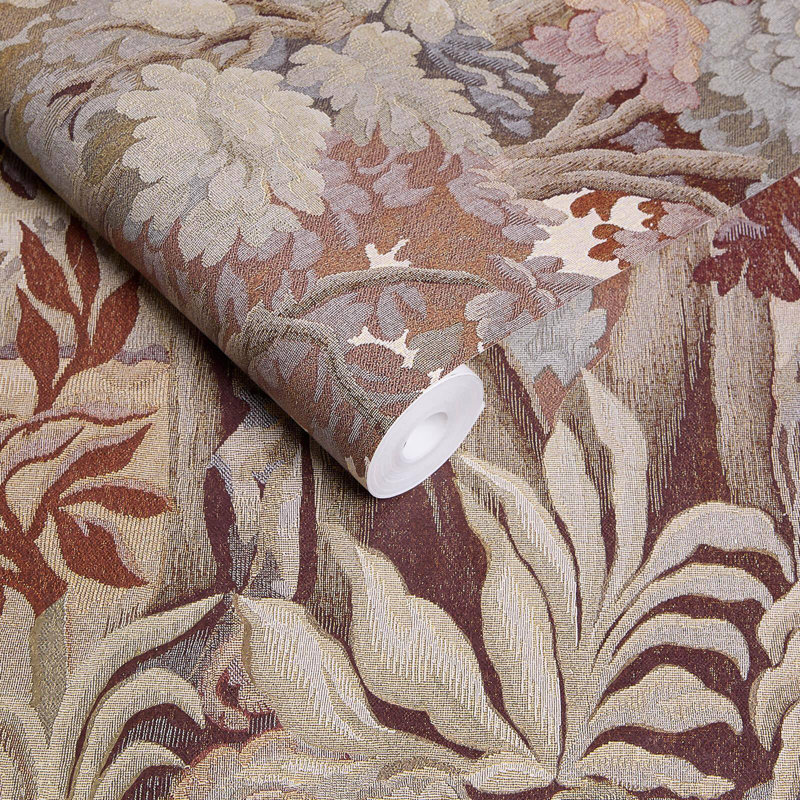 PLANTASIA Wallpaper - Tobacco 9'10" - full height wallpaper