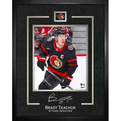 Brady Tkachuk réplique signature 16 x 20 Senators