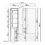 Kennelly 3 Door Manufactured Wood Wardrobe
