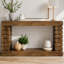Console 70,8 "rectangulaire avec base géométrique pour le salon-1380895569