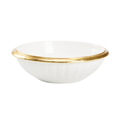 Blanco Ceramic Serving Bowl