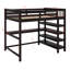 Lit mezzanine double avec tablettes et bureau-1835368699