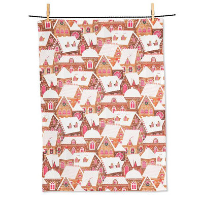 Gingerbread Village Kitchen Towel