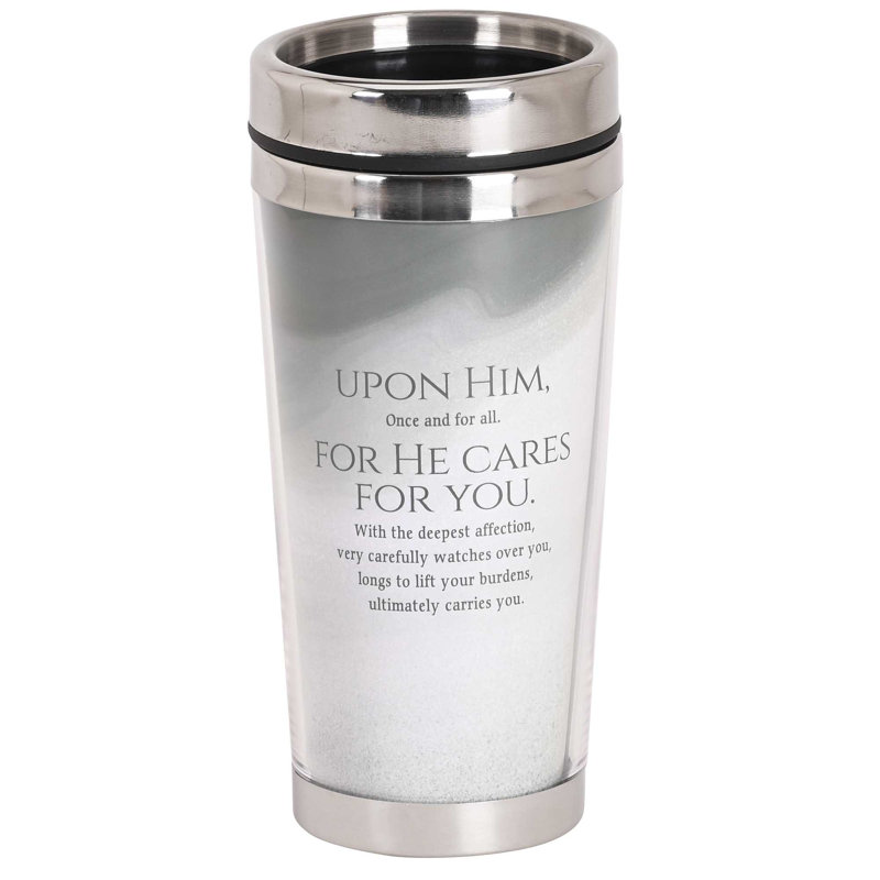 Tasse de voyage «Casting All Your Care On»