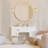 Daine 1-Light Iron Textured Glass Wall Sconce