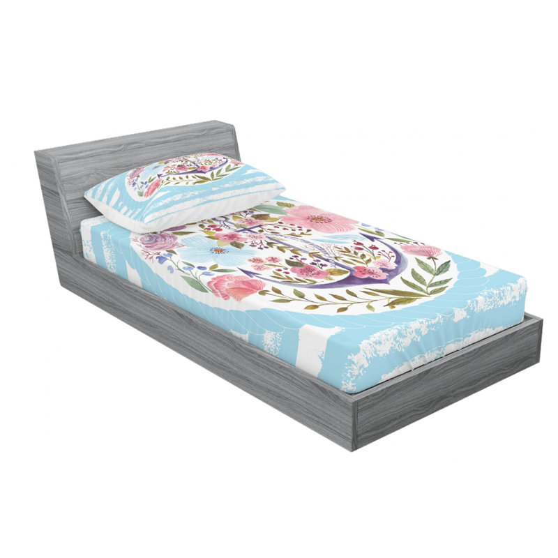 Microfiber Sheet Set, Twin Sheet Set + Fitted Sheet + 1 Pillowcase