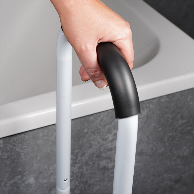 1 - Step Metal Step Stool with Handrail