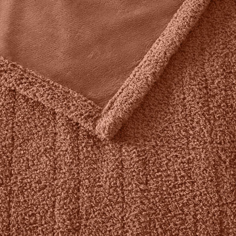 Couverture complète, Très grand lit, Rouille