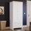 Morley 2 Door 2 Drawer Wardrobe With Hanging Clothes Rail Bedroom Furniture