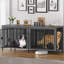 Cage pour animaux de grande taille avec séparateur-2067900639-2076121845