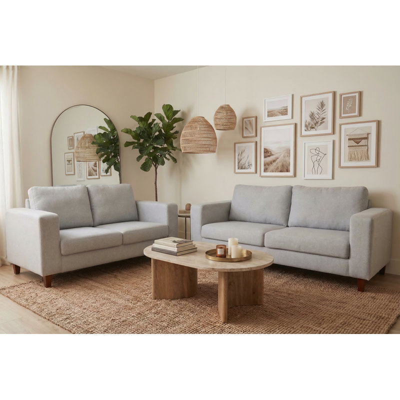 Living Room Set, Silver