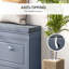 Cabinet, armoire de rangement moderne à 2 tiroirs, banc à chaussures pour vestibule, avec coussin, tiroirs, tablette réglable, peut contenir 8 paires