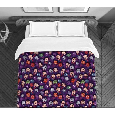 Édredon Vampire Bedding - mauve / beige