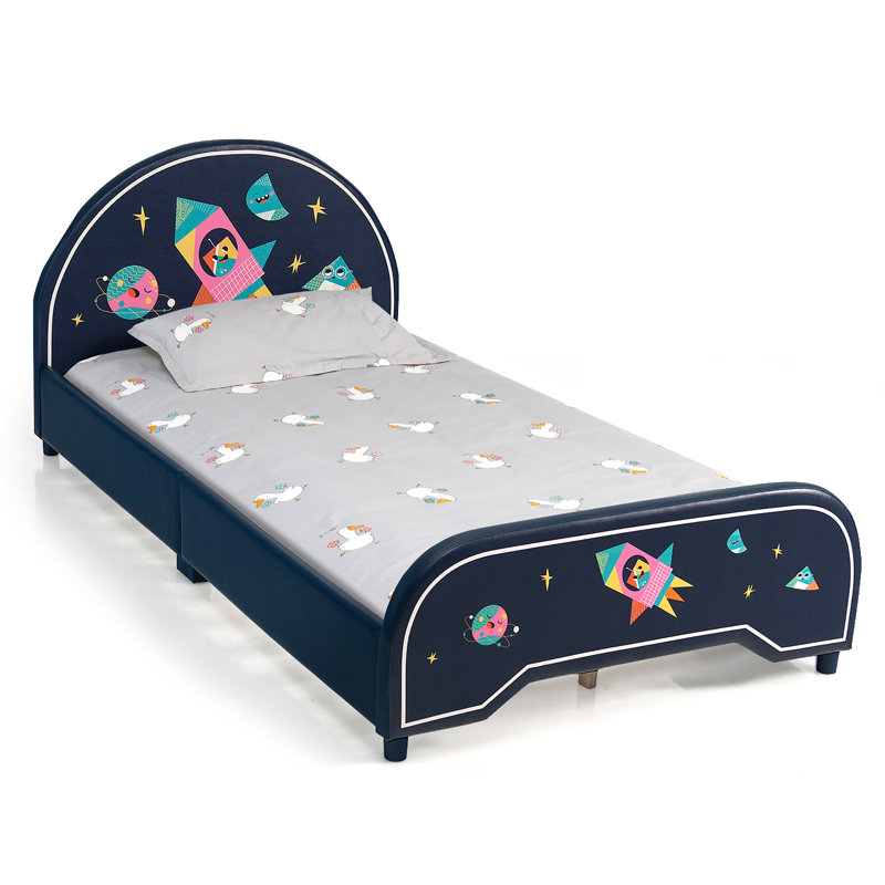 Lit plateforme tapissier Kids