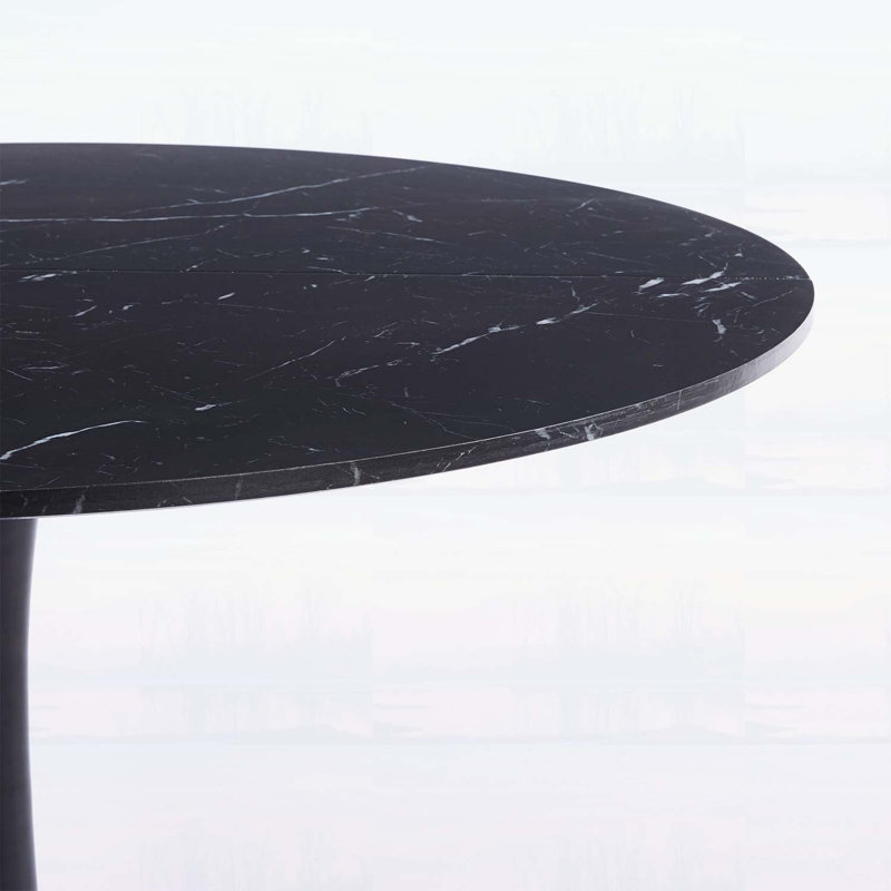 Table de salle à manger ronde, table de bout et table basse de loisirs