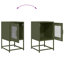 36cm W Steel Bedside Table-1599888862