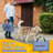 Puppy Playpen - Portable Cat Playpen - Collapsible Dog Crates for Small Dogs - Condo for Dog Cat Kitten Outdoor Indoor Play Tent Double Room-74647282