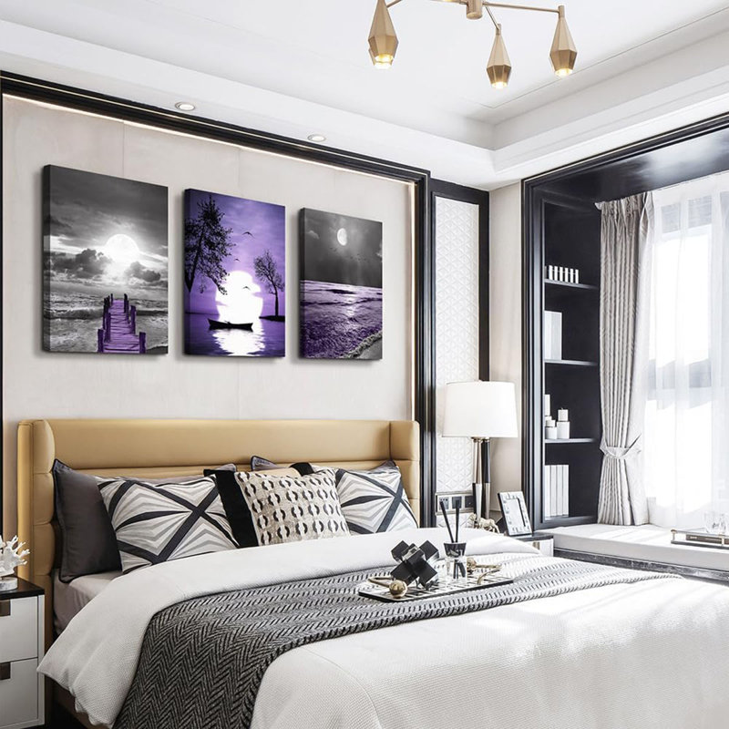 3 Piece Wrapped Canvas Wall Art